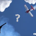 Avioneta rompe nubes en El Campello con Yoduro de plata.