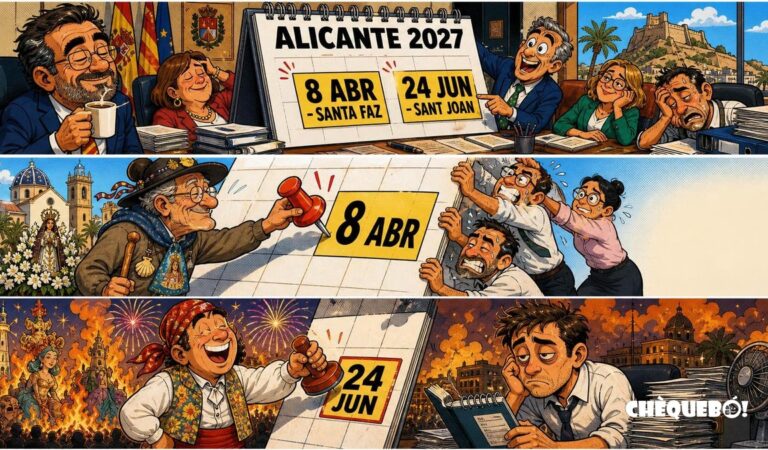 Alicante blinda Santa Faz y Sant Joan para 2027 y ya hay quien ha pedido festivo para recuperarse del calendario