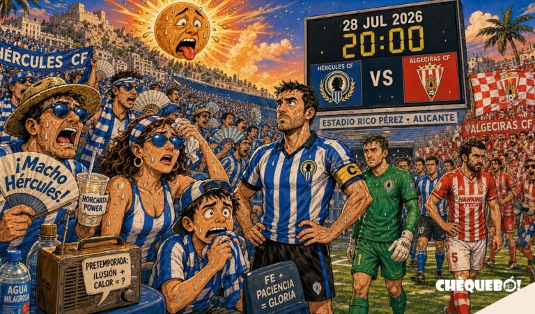El Hércules cita al Algeciras a las 20:00 y Alicante ya ha sacado el sufrimiento de verano