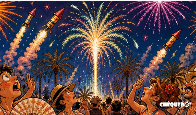 Elche remata las Festes d’Agost y ya hay quien pide empadronar la pólvora en una palmera