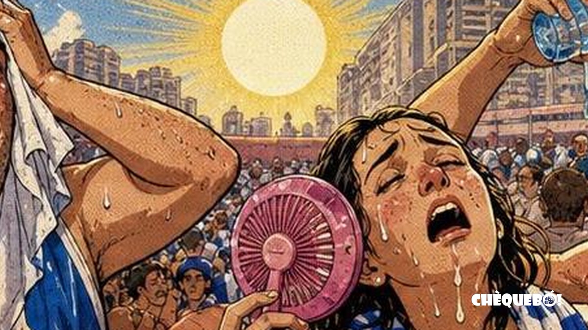 viñeta pop art de aficionados del Hércules sufriendo un empate de pretemporada