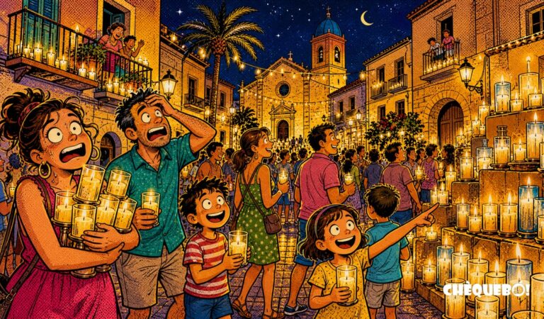 Sant Joan enciende 20.000 velas y ya hay quien ha pedido sombra para la cultura