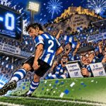 viñeta pop art del Hércules 1-0 Juventud de Torremolinos en el Rico Pérez