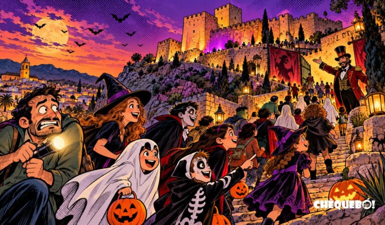 Petrer mete el terror en el castillo y el miedo ya pide cita previa
